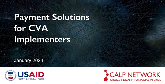 CALP - Payment Solutions for CVA Implementers